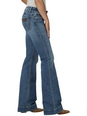WRANGLER Retro "Sadie" Low-rise Trouser jeans Style #112336733 sz 28/5x34L NWT